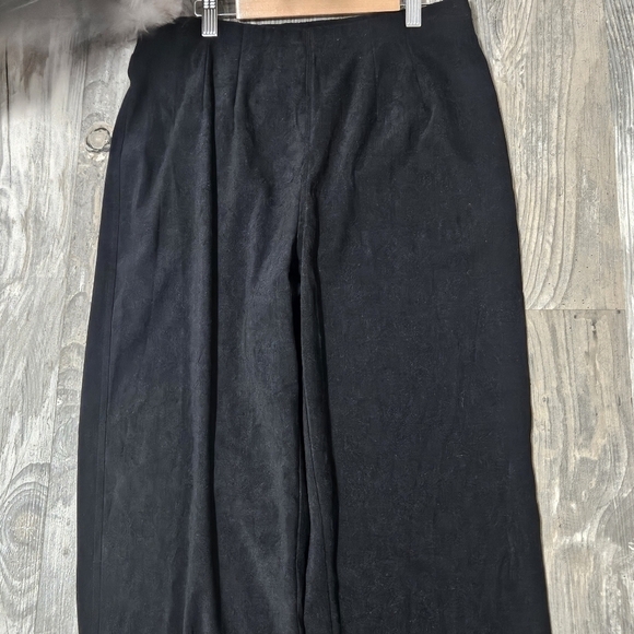 LL Bean faux suade style pants side zip size 8 regular - Picture 2 of 14